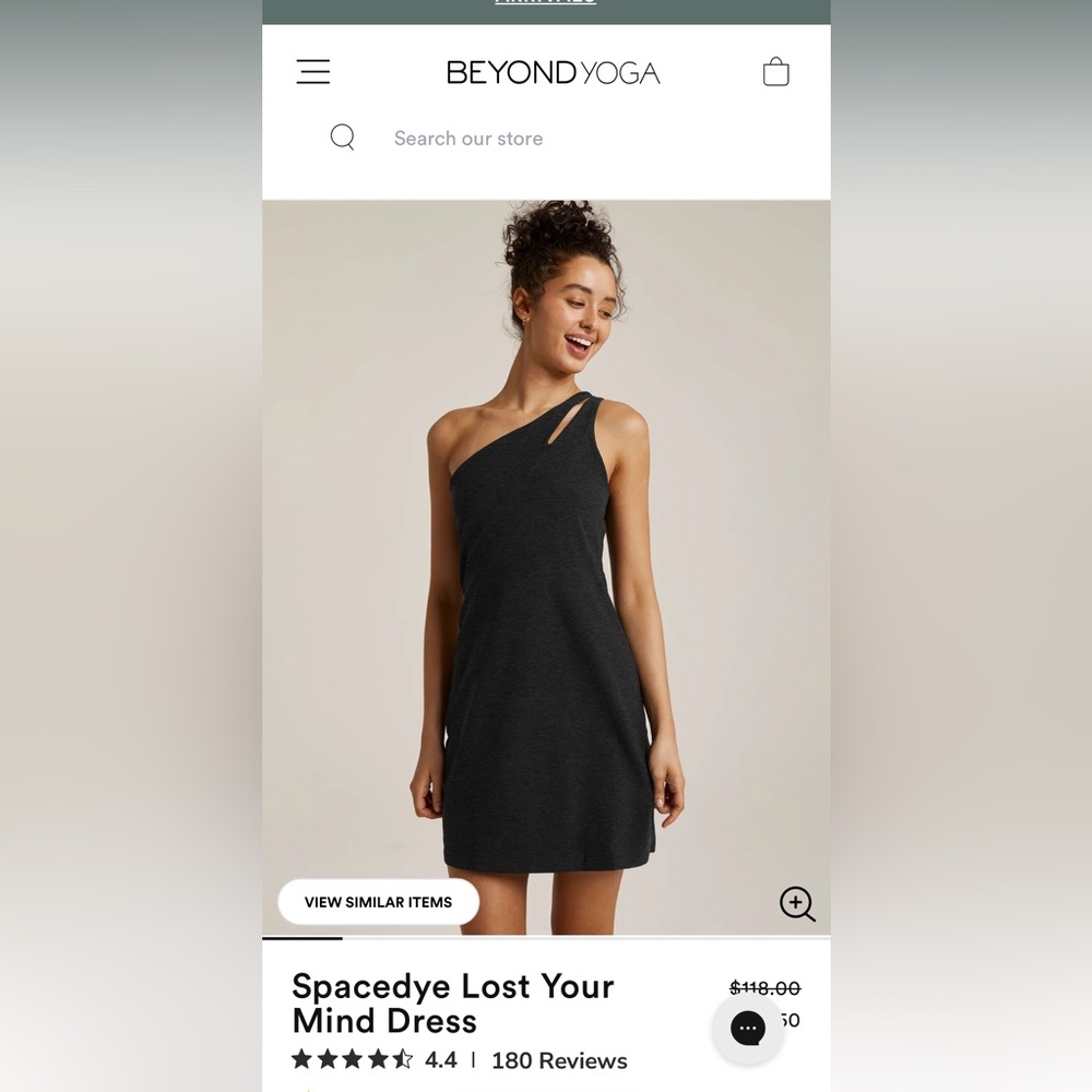 Beyond Yoga “Lost Your Mind” Spacedye Mini Dress